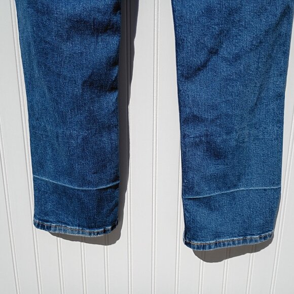 LEVI'S JEANS Men's 38 x 30 Blue Denim 511 Slim Fit Medium Wash Distressed - Picture 12 of 14